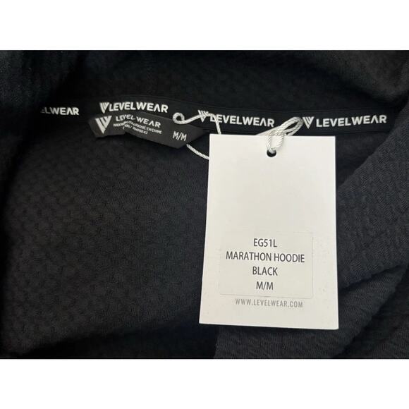 Los Angeles Dodgers NWT Marathon Hoodie Levelwear Size Medium Mens Black - Picture 4 of 7